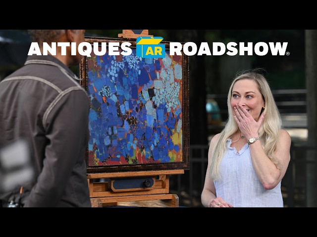Best Moment: 1959 & 1961 Lynne Drexler Oil Paintings | ANTIQUES