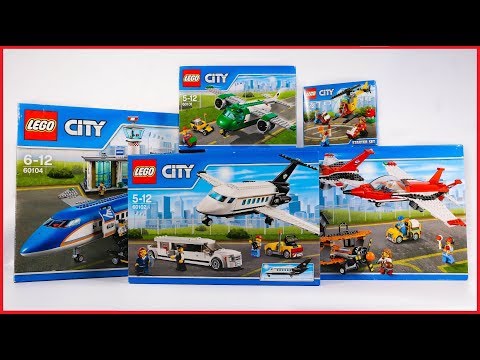 Evolution Lego Airports & lego Passenger Aeroplane Sets #legocity #lego2020 #legofirst.. 