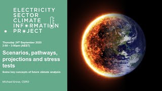 Scenarios, pathways, projections and stress tests - some key concepts of future climate analysis