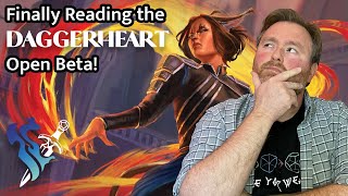 Daggerheart Open Beta First Impressions Livestream! (Critical Roles New TTRPG)
