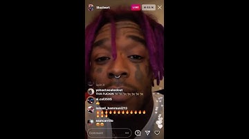 Lil Uzi Instagram Live. 12/19/20