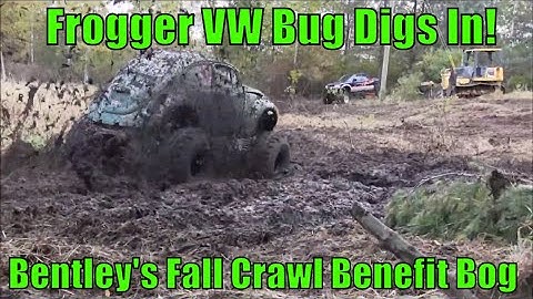 "Frogger" VW Bug Plays At Bentley