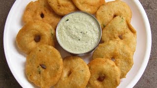 మినప గారెలు | Medu Vada | Madhuri Recipe Book