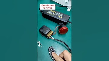 Công tắc điều khiển từ xa bằng remote 433Mhz.12 -75VDC, 30A. 0906099063