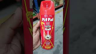 Pif Paf Powerguard All Insect Killer Spray Kills Roaches, Mosquitoes & Flies