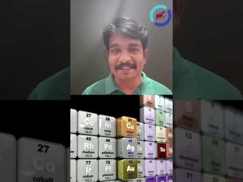 Coinage metals|Periodic table|MrChemistry|sudheer darsi|
