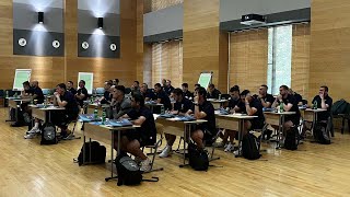 В Академии началось обучение тренеров на лицензию «С-УЕФА»