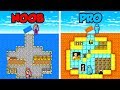 Minecraft NOOB vs. PRO: SECRET FAMILY BASE in Minecraft! (Animation)