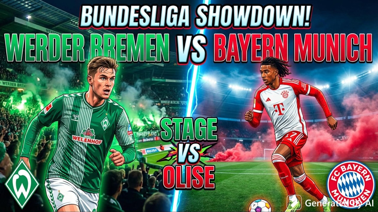 Werder Bremen vs Bayern Munich Bundesliga Clash!