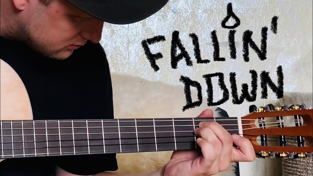 Falling Down Lil Peep Guitar Tutorial