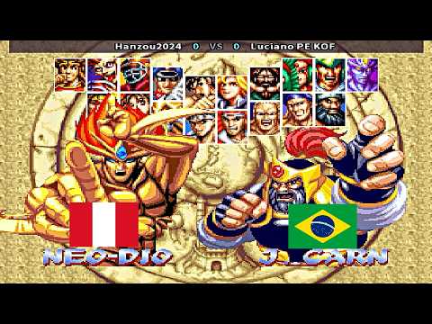 World Heroes Perfect - Hanzou2024 vs Luciano PE KOF