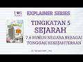 Sejarah Tingkatan 5 - Topik 7.6 Rukun Negara sebagai Tonggak Kesejahteraan Negara