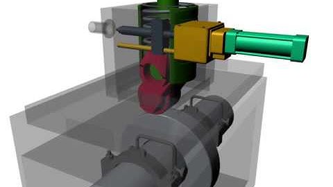 Reverse Mechanism of MAN B&W Engine   YouTube