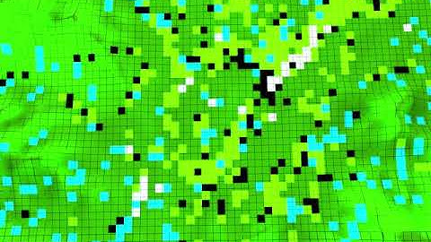 Raster encoding animation