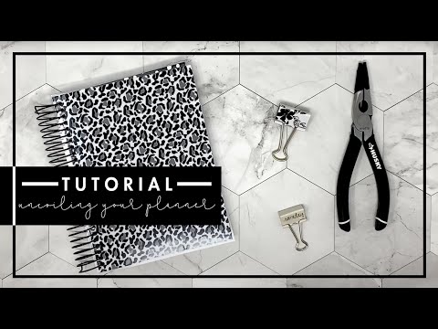 How To Uncoil And Recoil Your Planner