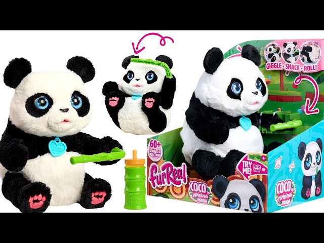 [ASMR] Unboxing The CUTEST Toy Panda 🐼 FurReal Coco (Satisfying Sounds)(PART 1)