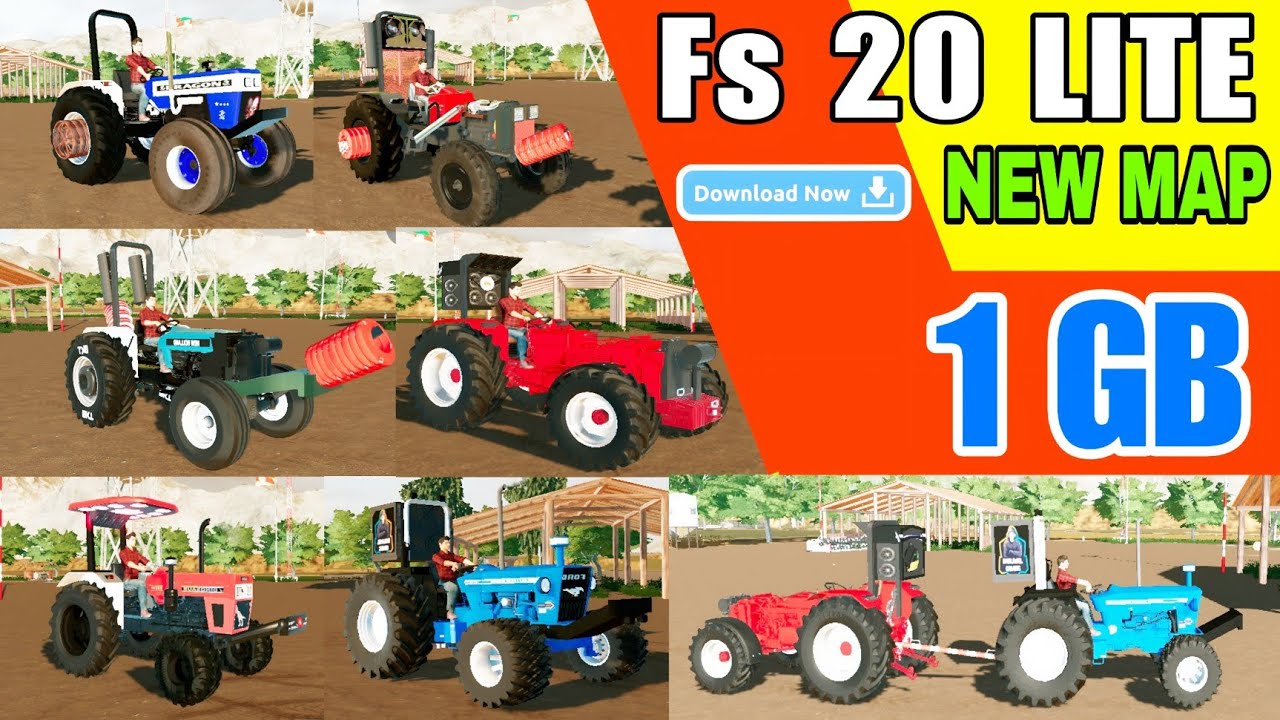Fs 20 New Indian Tractor Game New Map Big Map