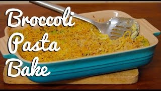 Easy Cheesy Broccoli Pasta Bake - Crumbs