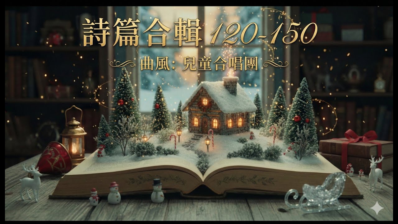 詩篇120-150 詩歌合輯  心靈發電站 | #聖經#有聲聖經#音樂#故事