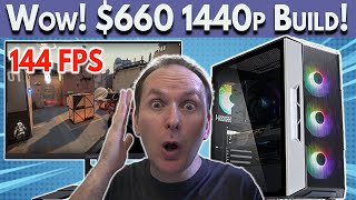 🚨 1440p PC Build Under $660! 🚨 Great Builds for 2023 1440p & 4K