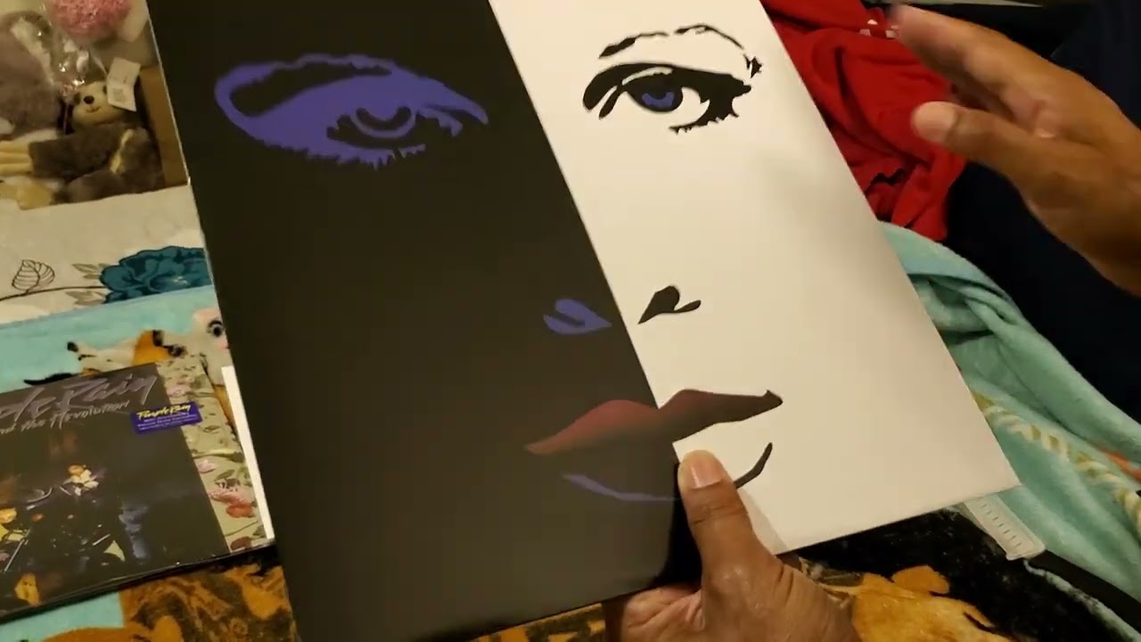 Prince Purple Rain 40th Anniversary Purple Splattered Vinyl