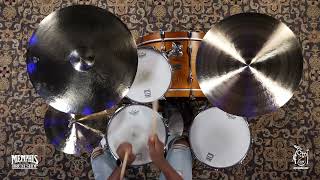 Used Sabian 22 HH Thin Crash Cymbal - Brilliant - 2333g (U12206B-1070223T)