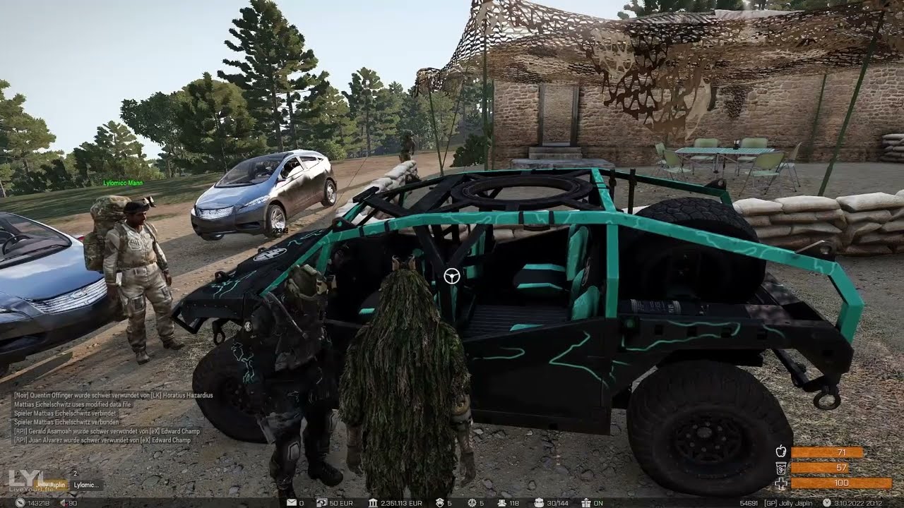 LifeYourLive Funny Moments LyL Arma 3 Altis Life RP