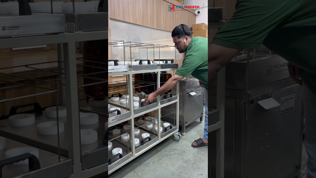 2.5L Amber Glass Bottle Washing | Pharma Bottle