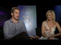 Chris Pine and Elizabeth Banks talk the character-driven &#39;People Like Us&#39;