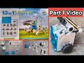 13 in 1 Robot Kit Unboxing &amp; Build solar robot { part 1 video } 2026