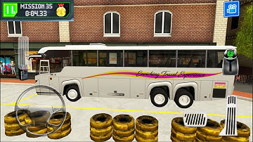 Bus Station: Learn to Drive! #2 - Long Vehicles Bus Simulator Driving School Android Gameplay