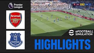 Highlights - Arsenal vs Everton | Premier League 26/27 - eFootball Simulation