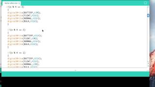 Programming the Battery/Charger Monitor. screenshot 2