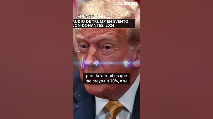 Filtran audio de Trump amenazando con bombardear Moscú y Pekín | El Diario