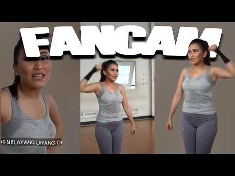 Ayu Ting Ting Workout Fancam