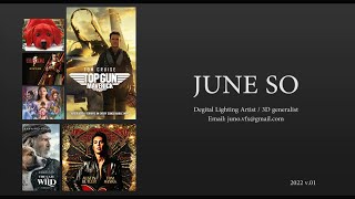 June (Juno) So VFX lighting Demo-Reel 2022 v01