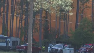 Baker County wildfire prompts evacuations as officials say winds are pushing fire 'rapidly'
