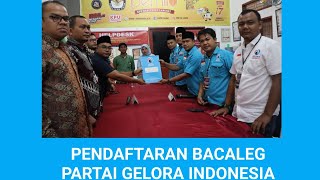 Pendaftaran Bacaleg Partai Gelora Indonesia Kab. Langkat