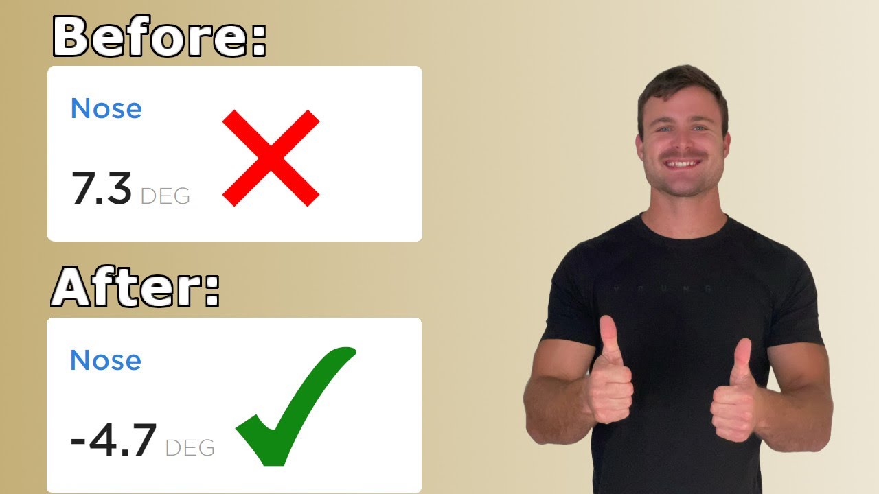 Это новое упражнение помогло мне избавиться от проблем с углом наклона носа | Полное руководство