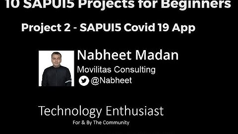 10 SAPUI5 Projects for Beginners - Project 2
