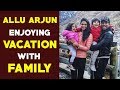 Allu Arjun enjoying vacation in Switzerland with his family