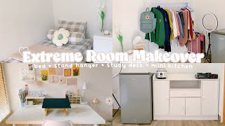 EXTREME Room Makeover 2023🌷|| korean-inspired, pinterest, minimalis, aesthetic, cozy + Shopee Find🧸🪄