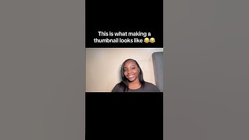 How I look making a thumbnail for YouTube😂 #thumbnails #youtubethumbnail #nyc #shorts