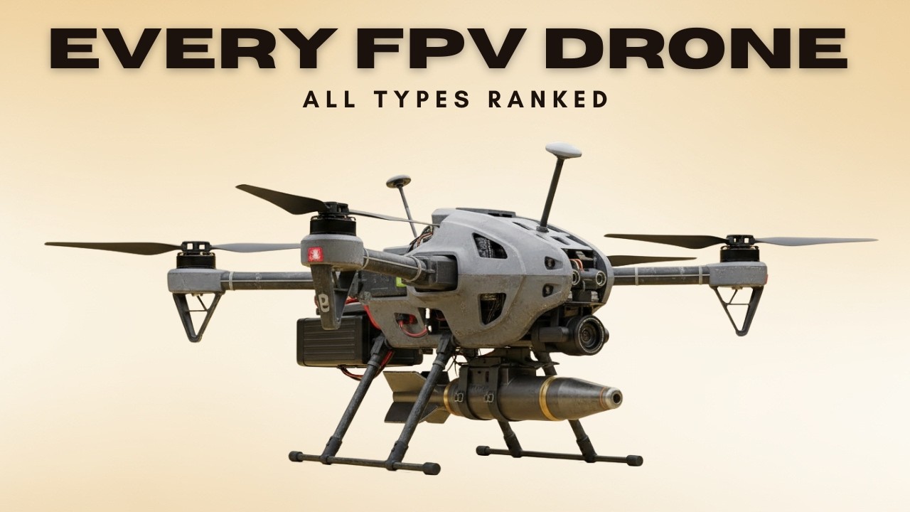 Fpv Types Every FPV Drone Used in Combat — All Types Ranked (2025) - YouTube