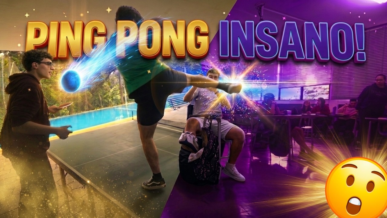 PING PONG MAIS INSANO DO TERCEIRÃO 😂🔥