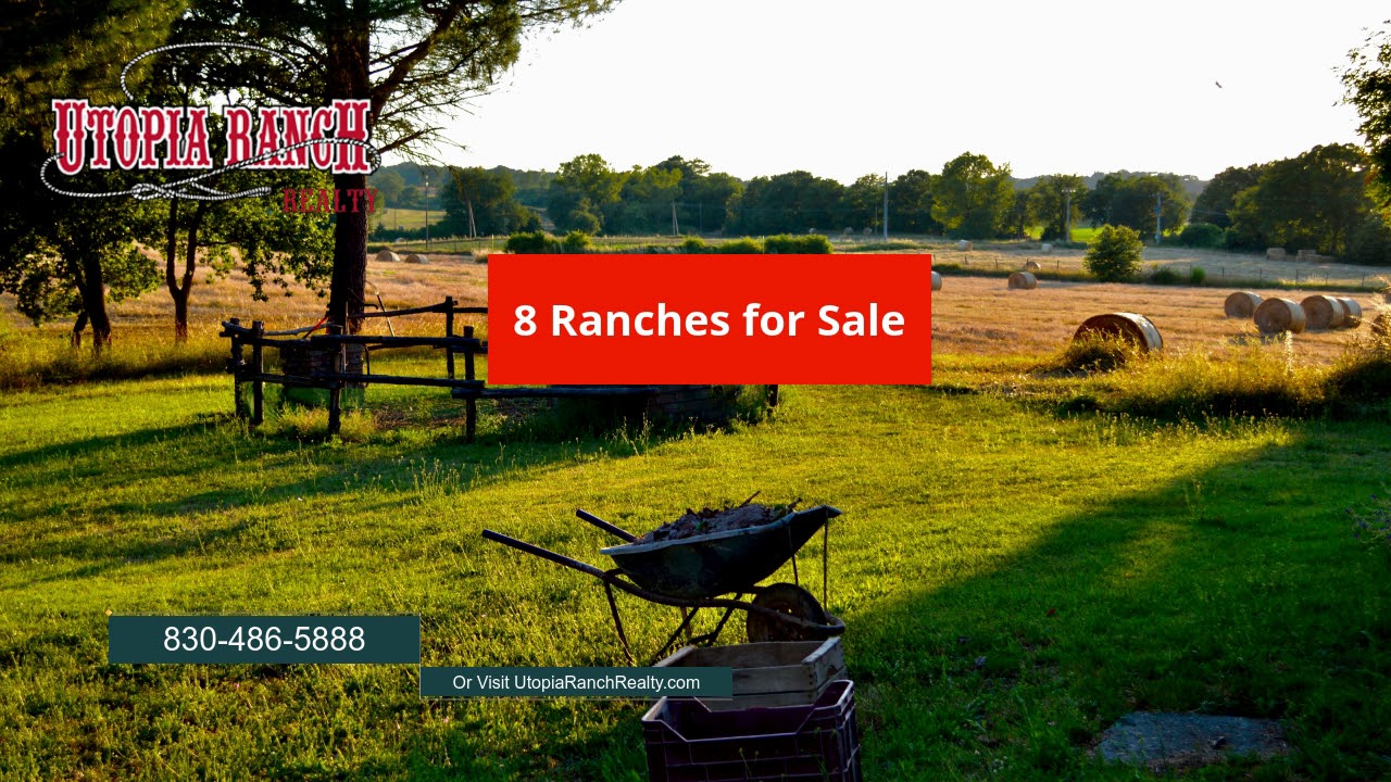 Ranch Home Hill Country Ranch Land Bandera Utopia Ranch Realty YouTube