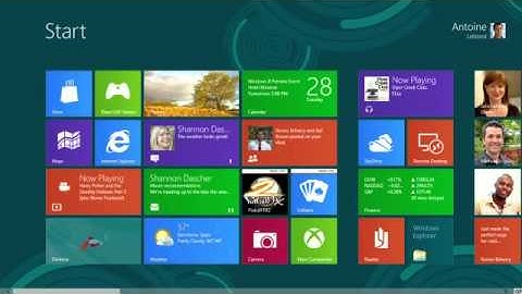 Using a Mouse and Keyboard with Windows 8 (MWC 2012)