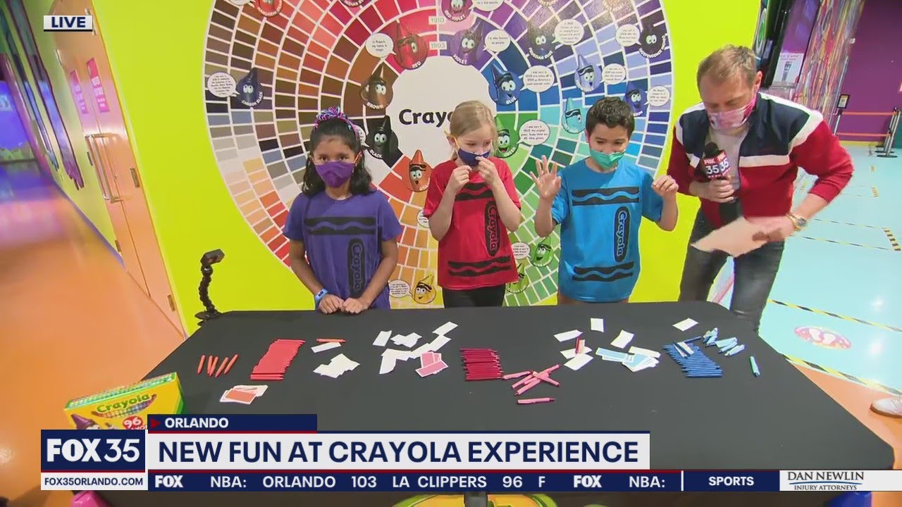 New fun at Crayola Experience YouTube