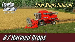Farming Simulator SE: Harvesting Grain | Tutorial - First Steps #7