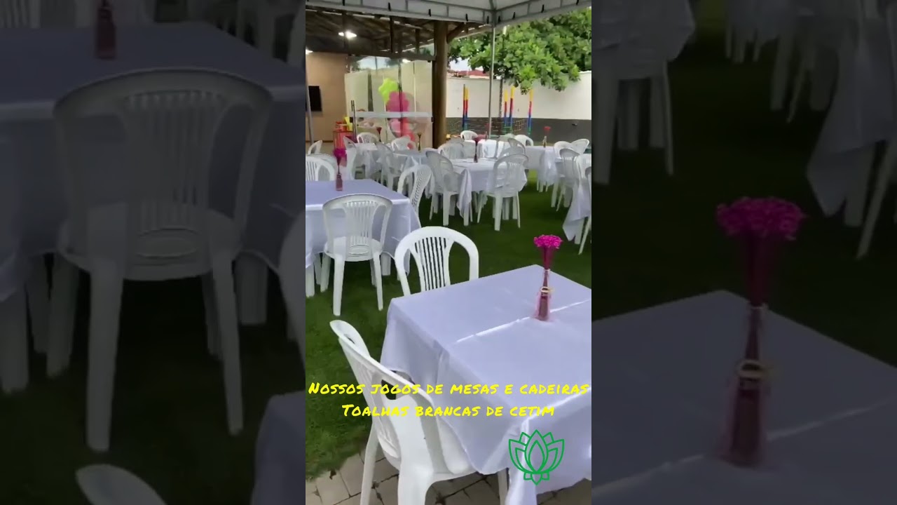 Espaço de eventos em Rio das Ostras com estrutura completa para qualquer tipo de evento